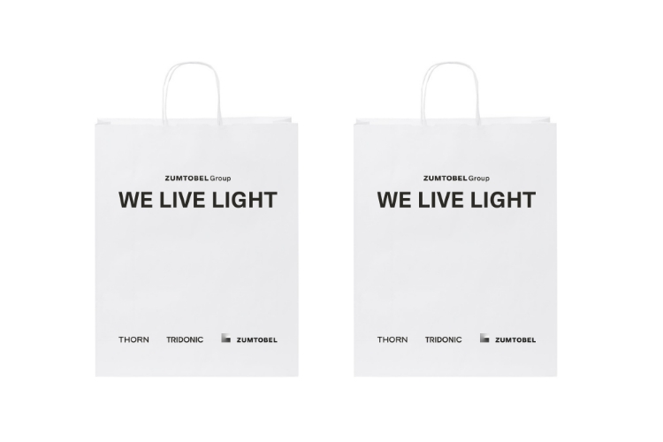 Picture of Paper bags - Zumtobel Group 